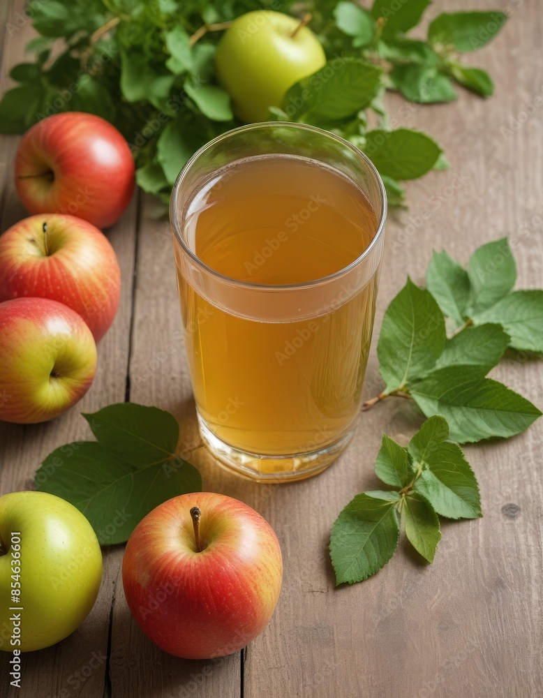 apples and juice apples and juice