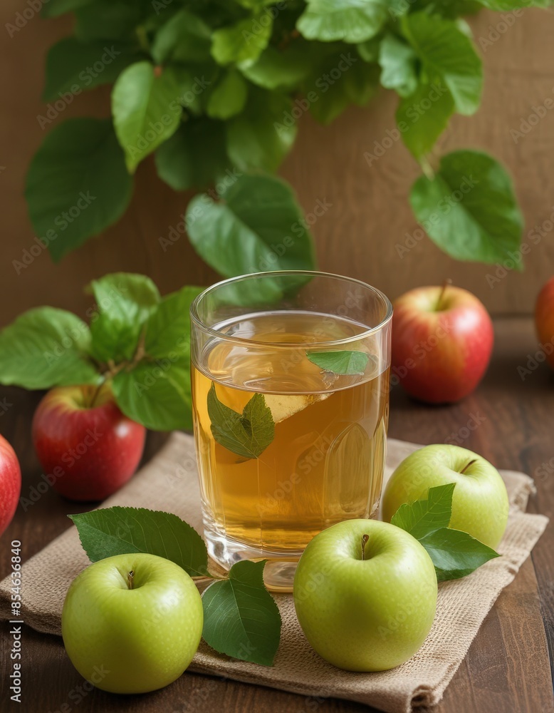 apple juice and apple apple juice and apple