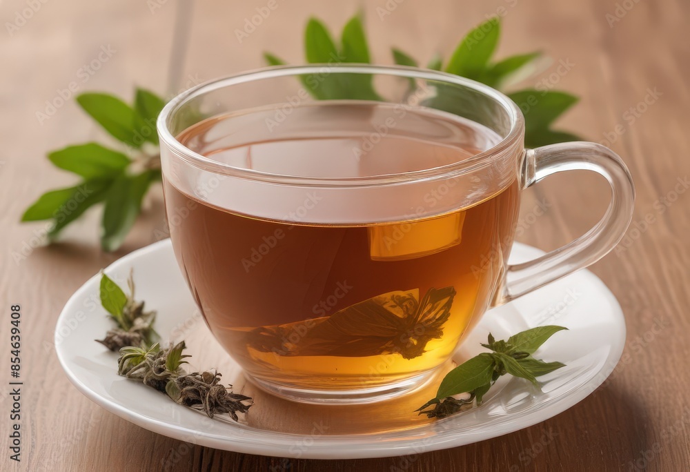 cup of tea with mint cup of tea with mint