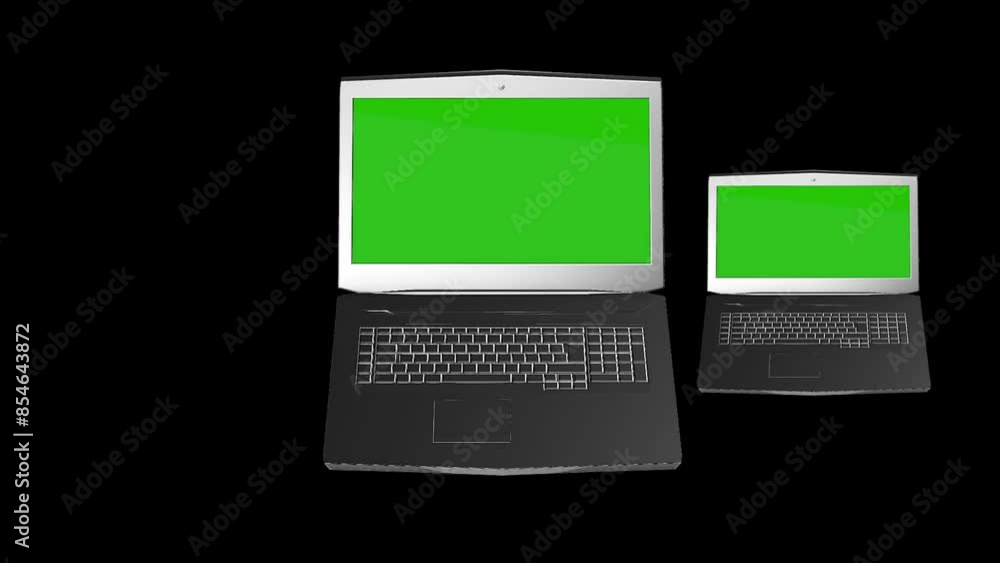 green screen laptop animation green screen laptop animation