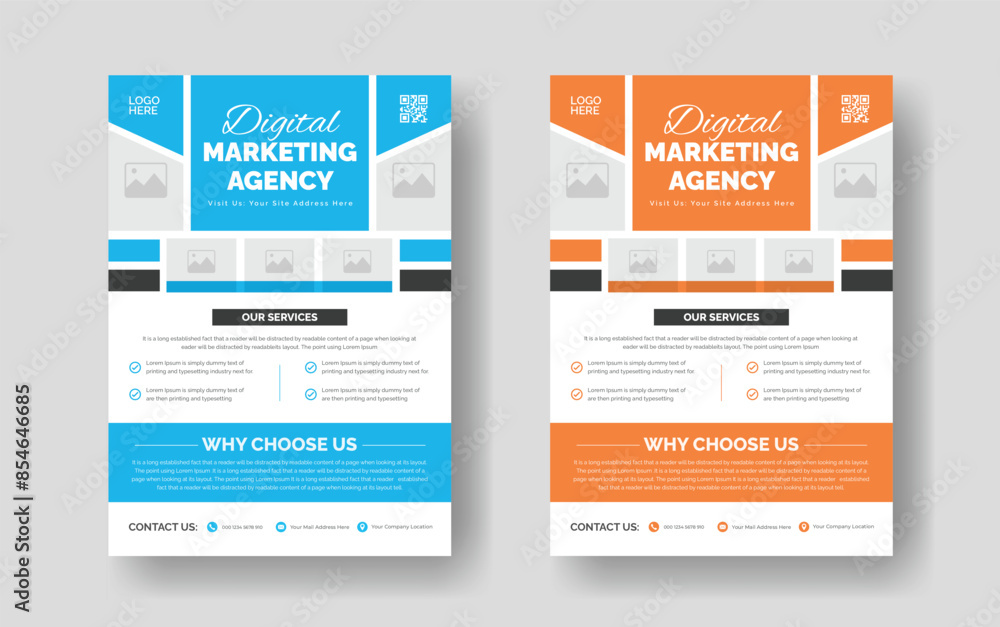 Modern corporate business vector flyer concept layout design with element shape. Creative business flyer design for your marketing agency. Professional corporate flyer in a4. Modern corporate business vector flyer concept layout design with element shape. Creative business flyer design for your marketing agency. Professional corporate flyer in a4.