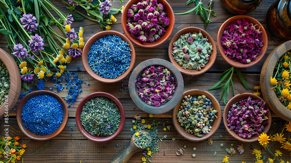 close up shot, abstract botanical, herbs on wooden table background textured, for organic product mock up, micro tropical nature background close up shot, abstract botanical, herbs on wooden table background textured, for organic product mock up, micro tropical nature background