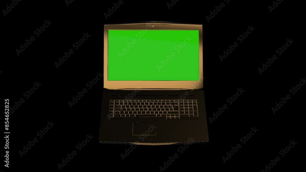 green screen laptop animation green screen laptop animation