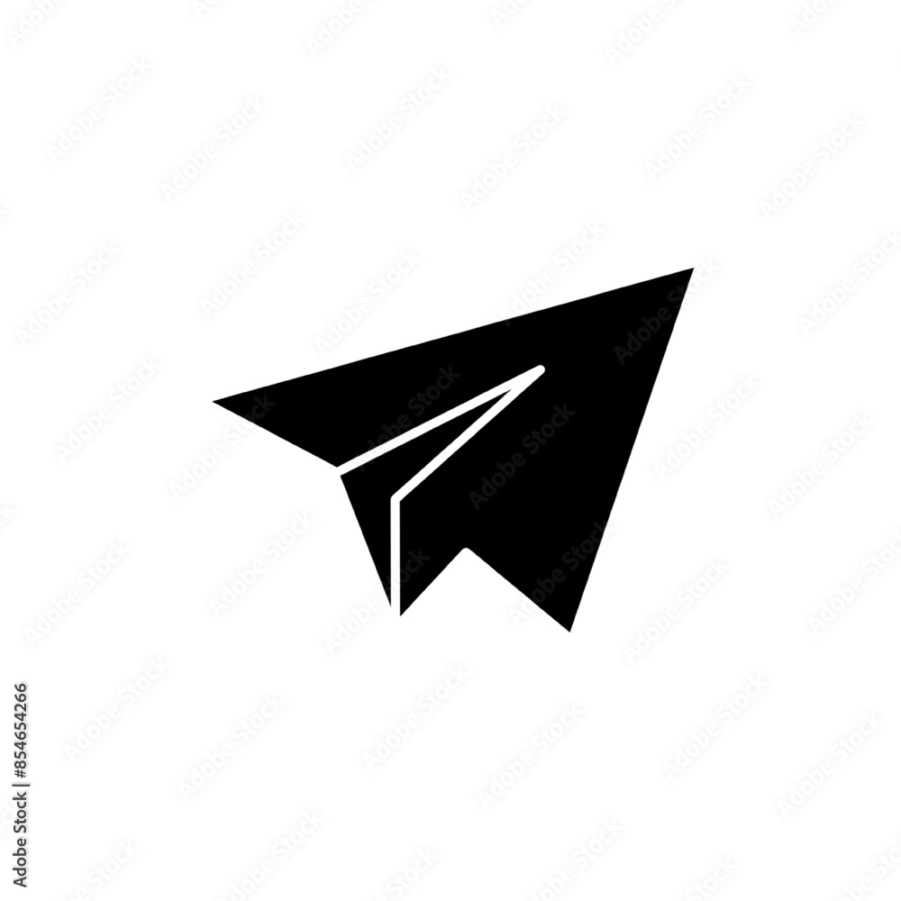 paper airplane vector icon, eps icon vector illustration paper airplane vector icon, eps icon vector illustration