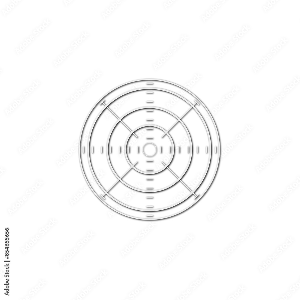 Marketing Target icon isolated on transparent background Marketing Target icon isolated on transparent background