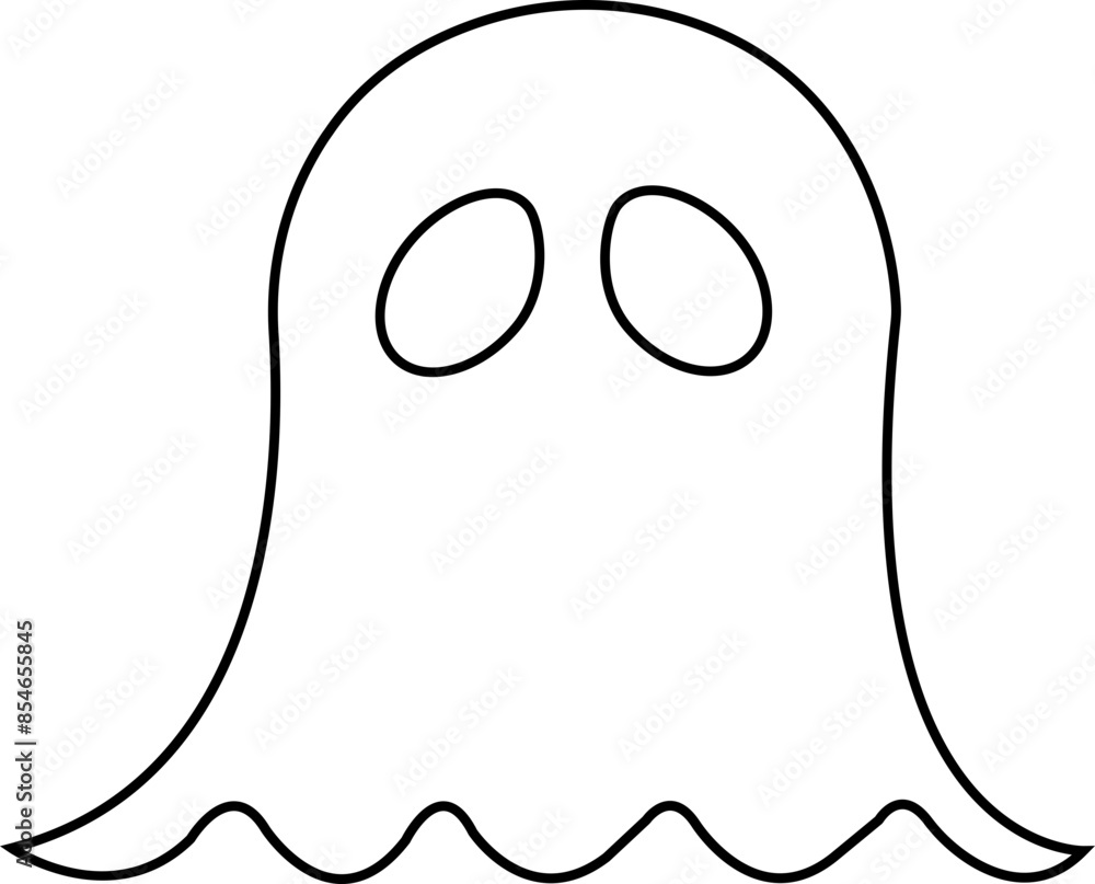Ghost, phantom or apparition haunting Halloween line art vector icon for holiday apps and websites. Simple spooky character editable stock. Scary ghostly monster Silhouette on transparent background. Ghost, phantom or apparition haunting Halloween line art vector icon for holiday apps and websites. Simple spooky character editable stock. Scary ghostly monster Silhouette on transparent background.