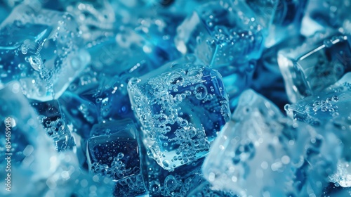 The Blue Ice Cubes © Alena