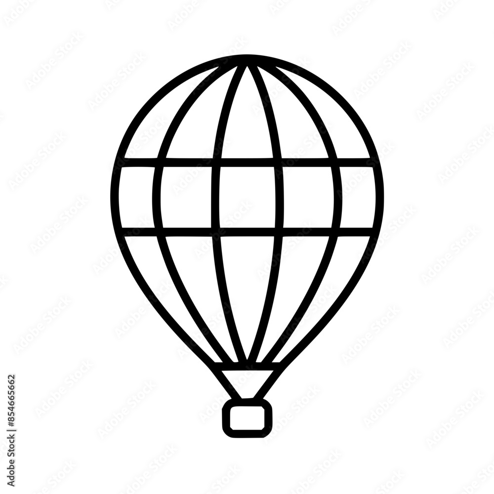 Fototapeta premium Hot Air Balloons SVG, Adventure Hot Air Balloon Silhouette, Hot Air Balloon PNG Bundle, Hot Air Balloon Clipart, Hot Air Balloon SVG, Adventure Svg, Travel Svg, Hot Air Balloon SVG, Air Balloon Cricut
