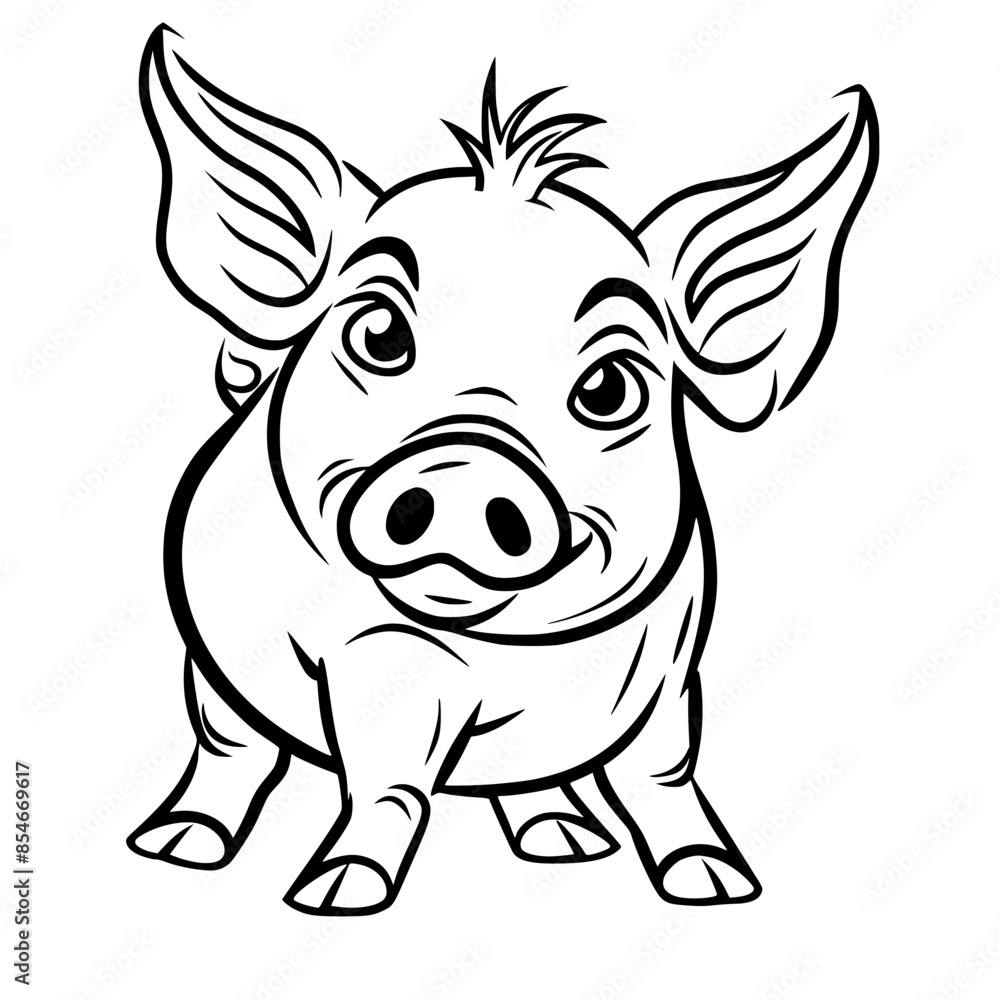 Fototapeta premium cute animal svg, farm animal svg, Animal clipart, Animal Svg, Doodle Svg, Safari animal svg, Animal Doodle Svg, Line Art Svg, Animal Face Svg, Jungle Animal Svg, Animal Head Svg, Woodland Animals Svg,