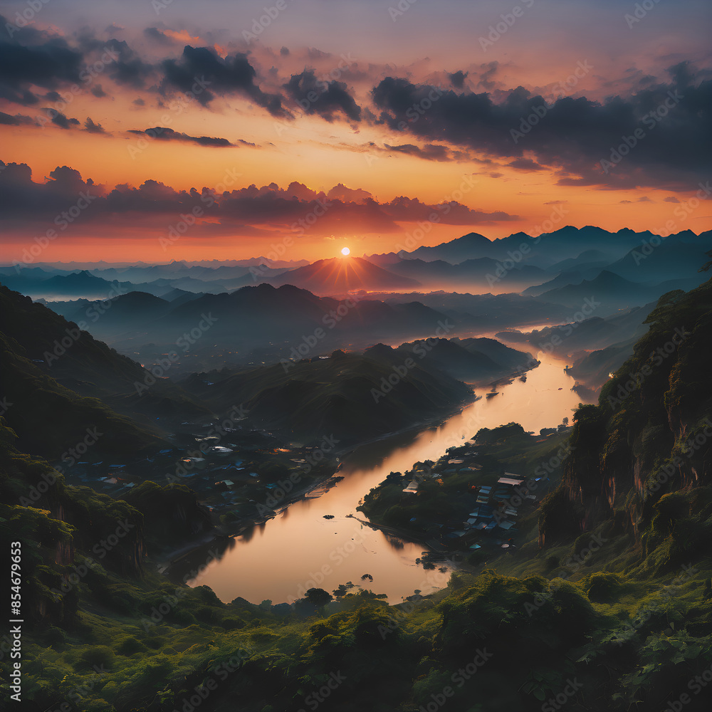 Document the changing light and atmosphere from sunrise to sunset. Document the changing light and atmosphere from sunrise to sunset.