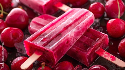 Cherry Chill: A Sweet Summer Delight.