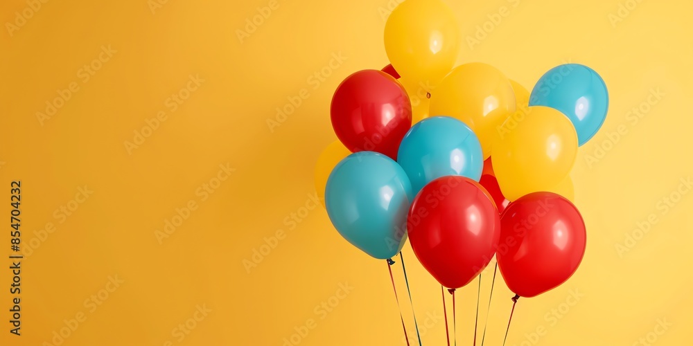 wallpaper ballon party birthday colors gift ribbon, 2:1, banner, birthday, holiday, gift, party, background, anniversary, balloon, celebration, card, yellow wallpaper ballon party birthday colors gift ribbon, 2:1, banner, birthday, holiday, gift, party, background, anniversary, balloon, celebration, card, yellow