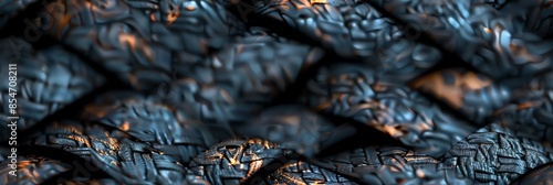 wallpaper of a carbon texture black ccolors, photo