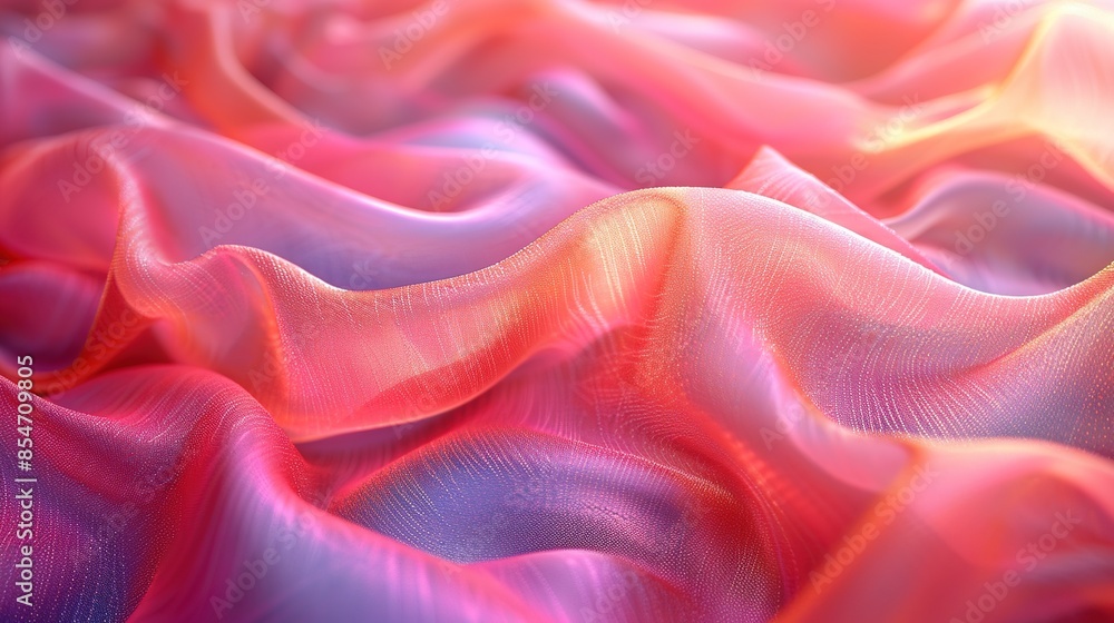 Ethereal Transparent Fabric with Rich Details, Surreal Lighting Ethereal Transparent Fabric with Rich Details, Surreal Lighting