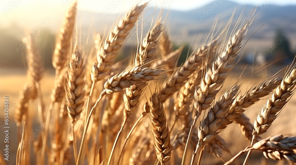 Obraz premium field of wheat
