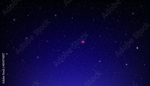 Sky Starry Universe Background,DarkBlue Sky Galaxy Space,Cloud with Nebula and Stars in Winter Night,Nature Stardust field in deep universe, Milky way galaxy