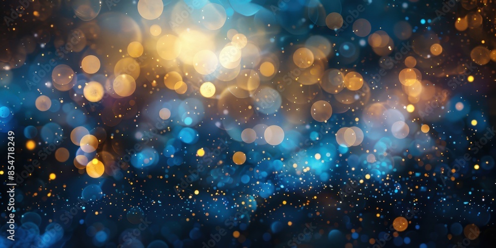 Abstract Bokeh Lights Background
