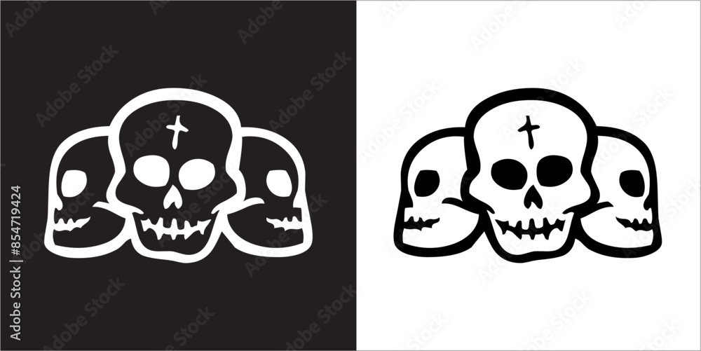 IIlustration Vector graphics of TheDeath icon IIlustration Vector graphics of TheDeath icon