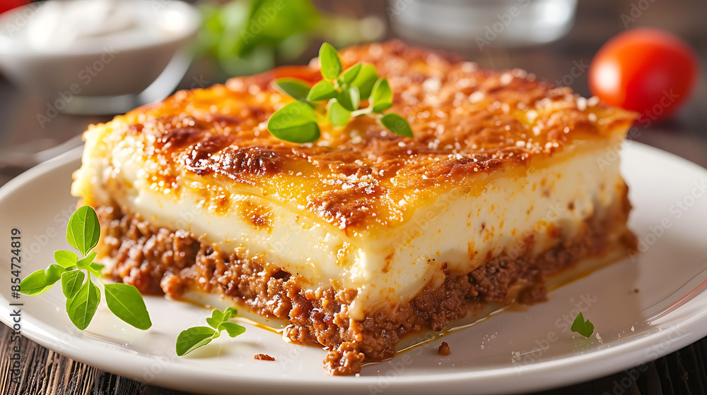 Moussaka, baked dish, Turkish Moussaka
Moussaka, baked dish, Turkish Moussaka