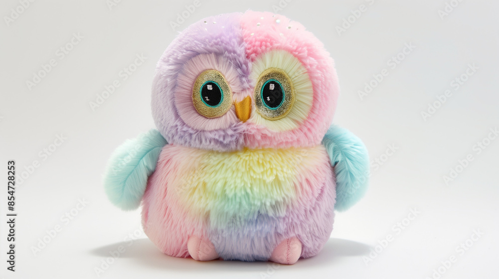 Obraz premium Pupazzo di peluche a forma di gufo