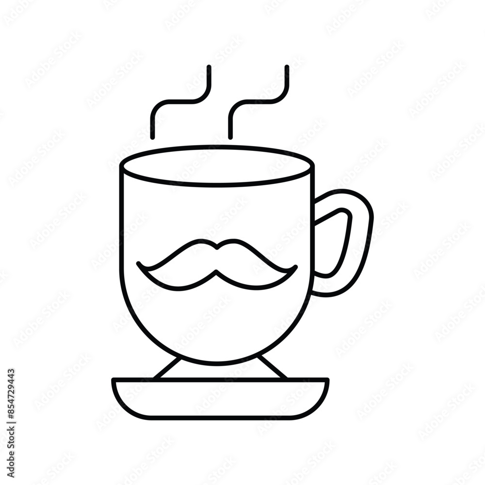 father's day icon with white background vector stock illustration father's day icon with white background vector stock illustration