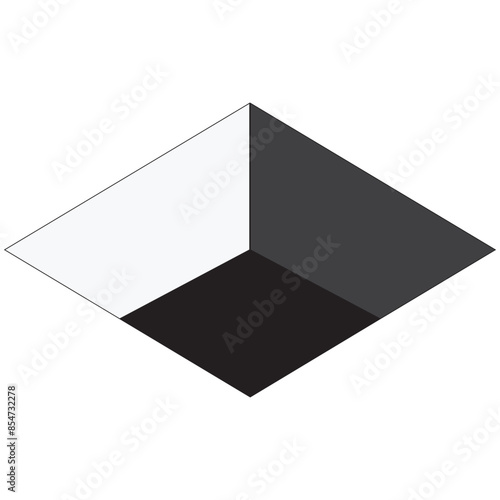 geometric background, wallpaper 3D jigsaw