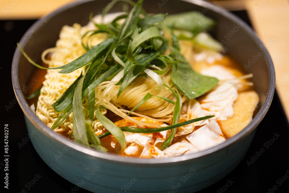 instant ramen in a bowl instant ramen in a bowl