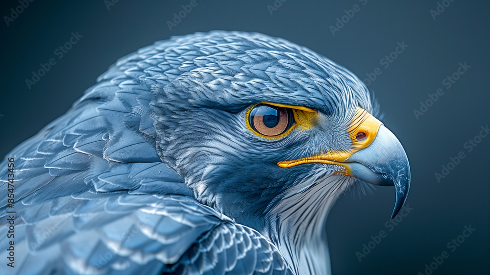 Obraz premium Majestic Eagle Close-up Portrait Shot