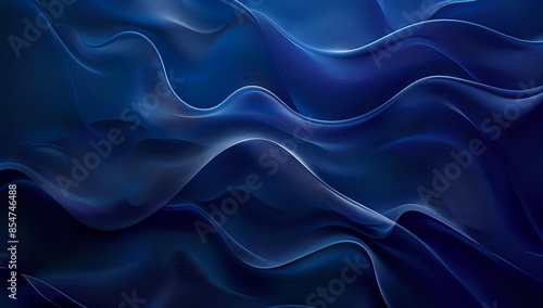 Blue Waves Reflections: Serene and Relaxing Ocean Scene © andyaziz6