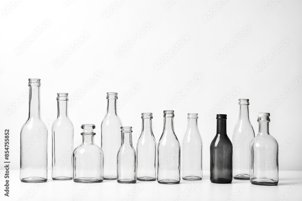 Empty Glass Bottles Empty Glass Bottles