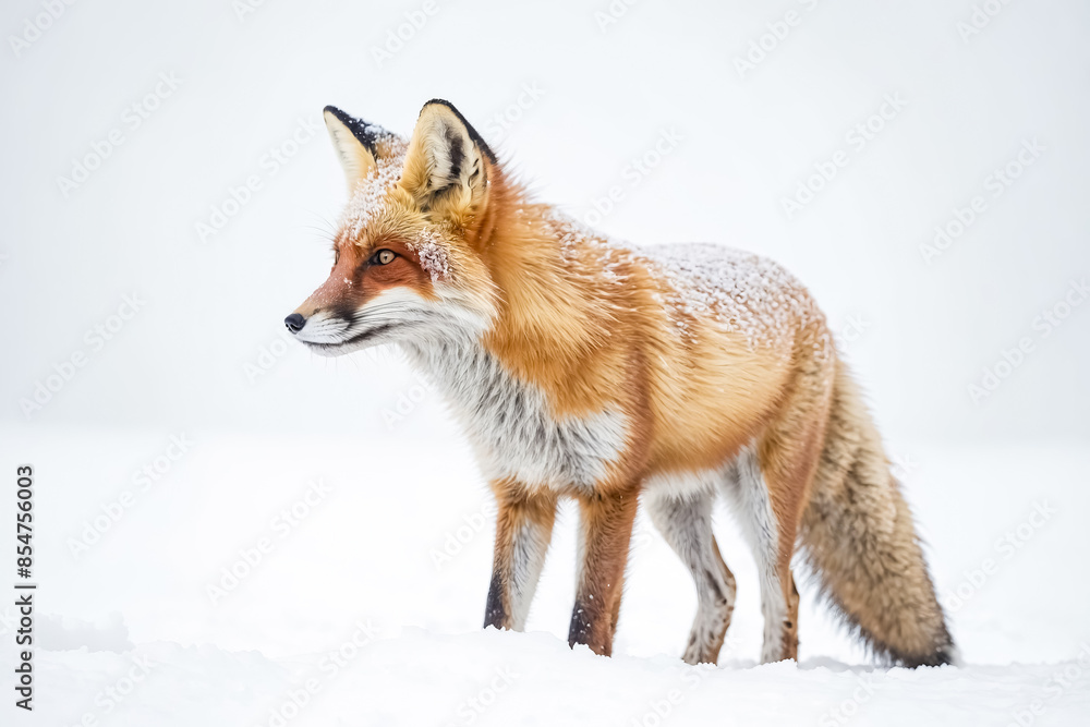 Red Fox in Winter Wonderland Red Fox in Winter Wonderland