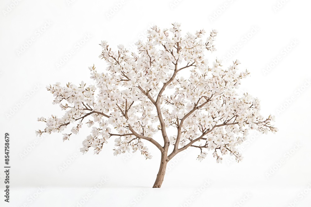 Obraz premium White Blossoms on a Branch