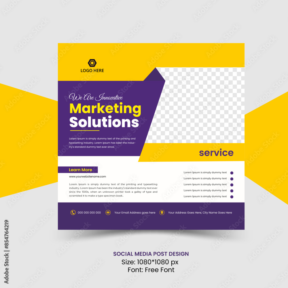 Digital business marketing social media post Design template Digital business marketing social media post Design template