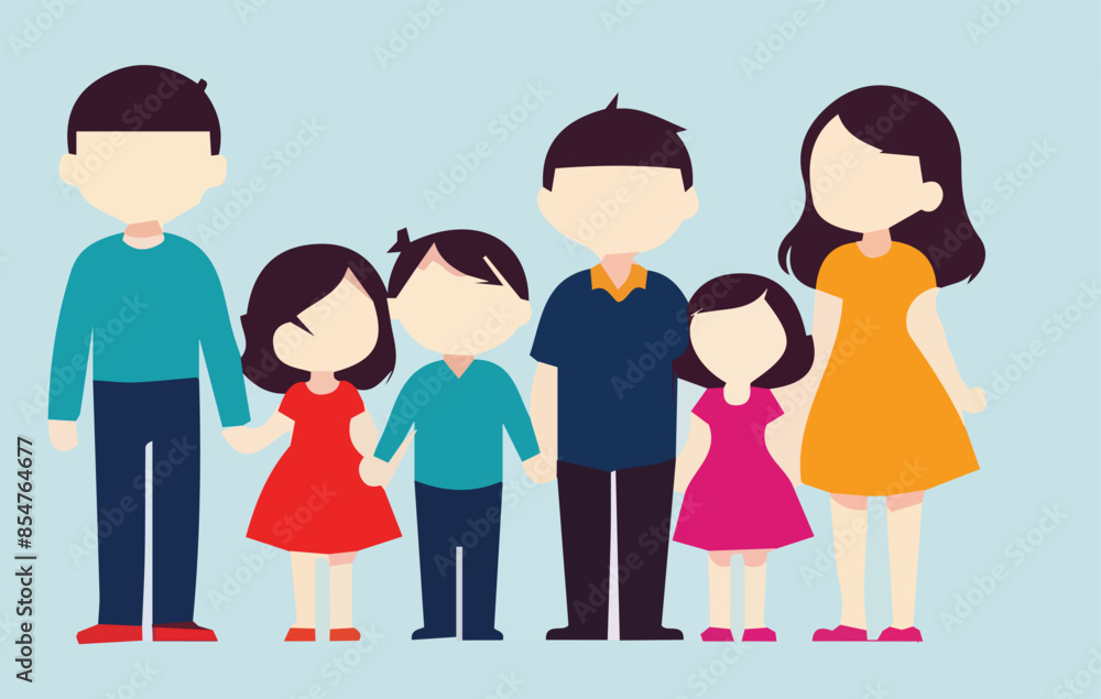 famiglia riuniida di ufficio amici gruppo di persone vettoriale editabile famiglia riuniida di ufficio amici gruppo di persone vettoriale editabile