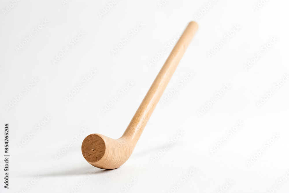 Wooden stick on a white background Wooden stick on a white background