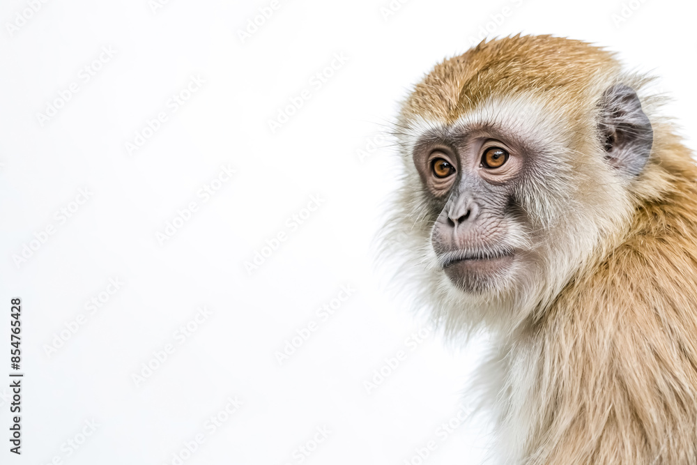 Fototapeta premium Closeup of a monkey's face