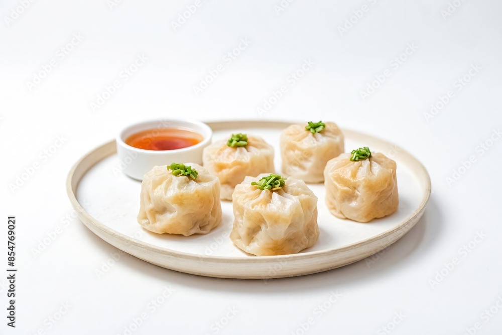 Steamed Dumplings with Soy Sauce Steamed Dumplings with Soy Sauce