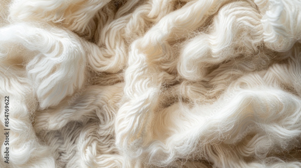 Soft wool from cashmere goats