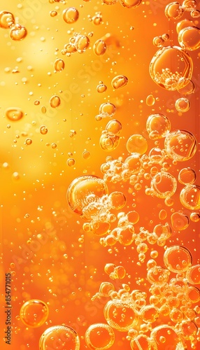 orange soda background