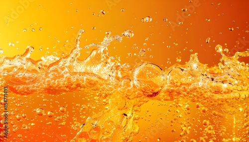 orange soda background