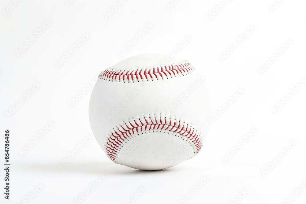 Baseball on White Background Baseball on White Background