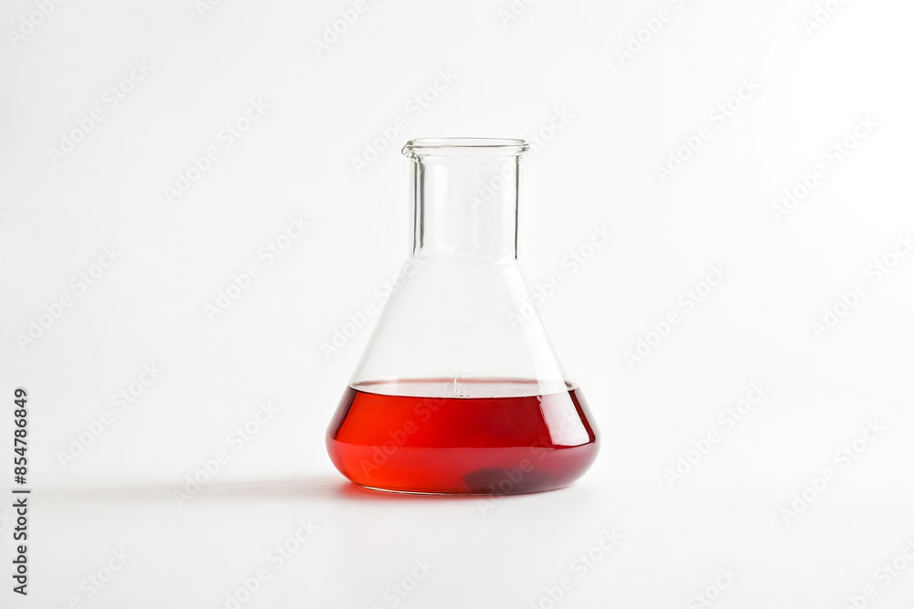 Red Liquid in a Glass Flask Red Liquid in a Glass Flask