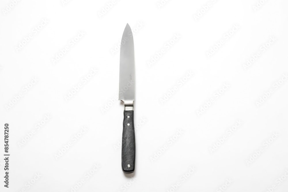 Kitchen Knife with Black Handle Kitchen Knife with Black Handle