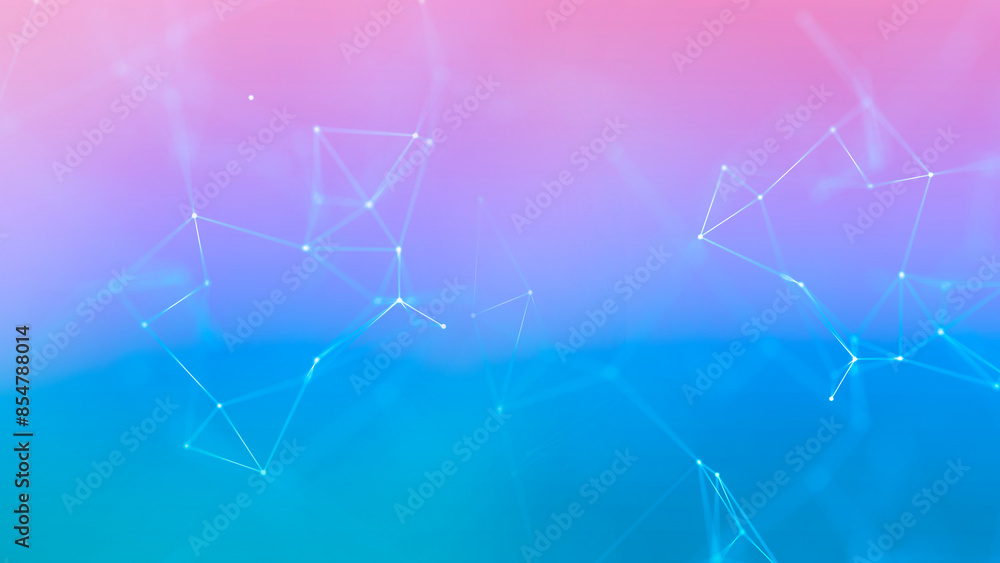 Abstract triangular networks connecting dots. Geometric plexus background. Abstract triangular networks connecting dots. Geometric plexus background.
