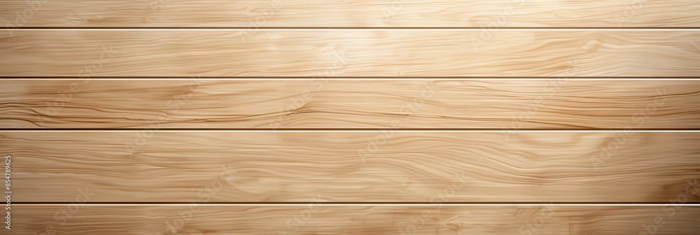 Fototapeta premium Light Wooden Planks Background