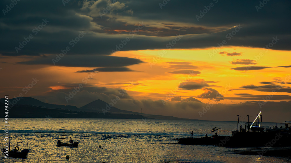 las Palmas of Gran Canaria , the canteras beach las Palmas of Gran Canaria , the canteras beach