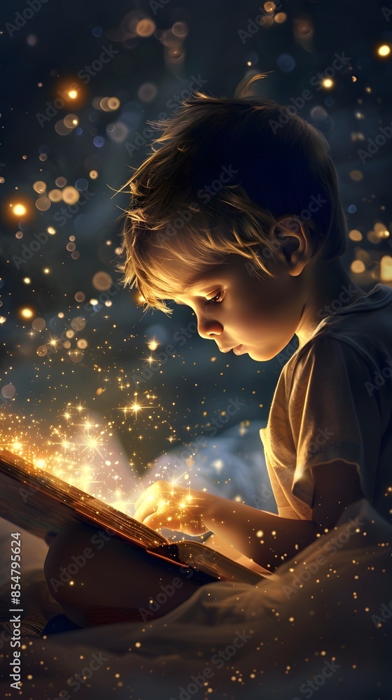 Children who read books have imagination. Children who read books have imagination.