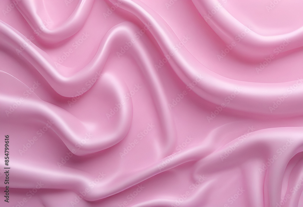 Obraz premium simple wavy background with simple colors, shiny plastic effect 