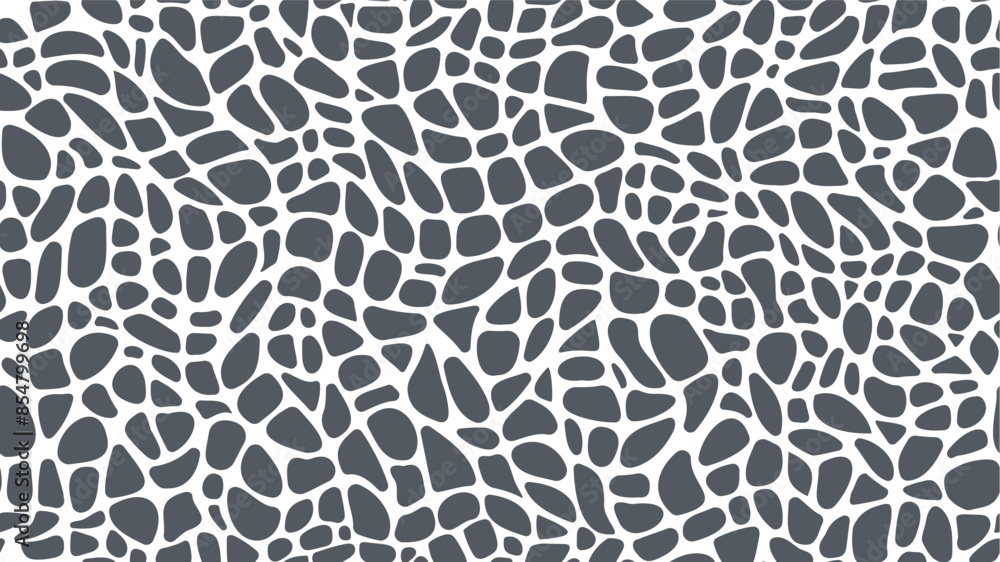 Mosaic pebble stone floor pattern. Rock texture vector background with gravel, cobblestone and pebble stones. Floor and wall tile, street, pavement or sidewalk structure, abstract geometric pattern Mosaic pebble stone floor pattern. Rock texture vector background with gravel, cobblestone and pebble stones. Floor and wall tile, street, pavement or sidewalk structure, abstract geometric pattern