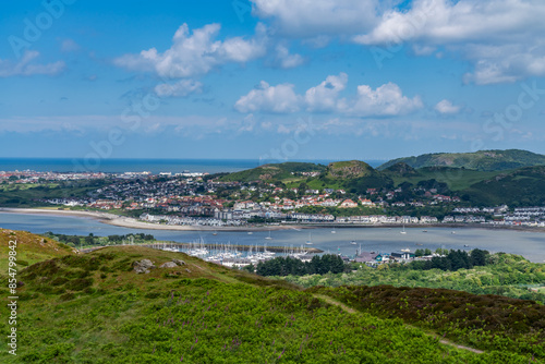 walking around Conwy in North Wales